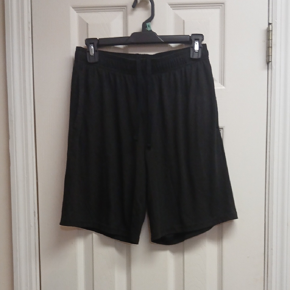 Athletic Works Black Athletic Shorts Lightweight Performance UNISEX SIZE S 28-30